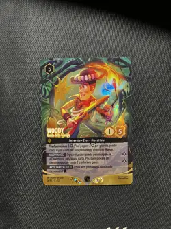 Woody Jungle Guide FOIL Enchanted Lorcana Disney -Promo TOP 8 Championship ITA - Image 1
