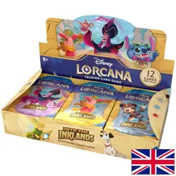Disney Lorcana 24 Boosters Display Box Chapter 3 Into The Inklands NEW English - Image 1