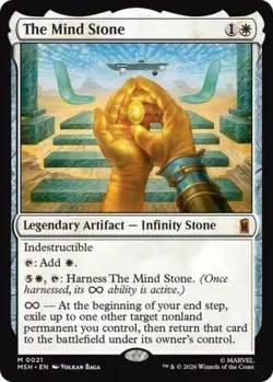 ~ The Mind Stone ~ NM Foil ~ Marvel Super Heroes ~ MTG ~ - Image 1