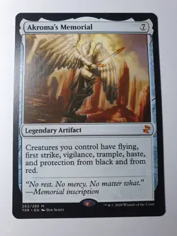 MTG - Akroma's Memorial - Timespiral Remastered #262 - N/M Mythic - Image 1