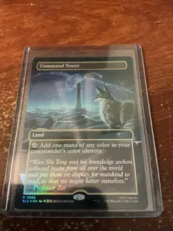 Command Tower #7063 (NM) (Rainbow Foil) (SLD) Secret Lair Avatar Promo Magic MTG - Image 1
