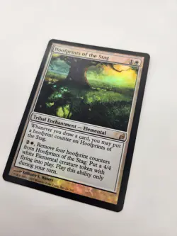 Hoofprints of the Stag FOIL Lorwyn MP White Rare MAGIC GATHERING CARD - Image 5