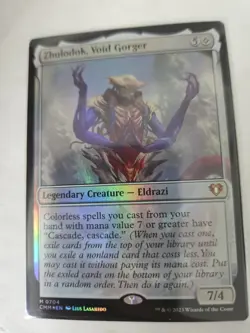 Zhulodok, Void Gorger Commander Masters Foil - Image 1