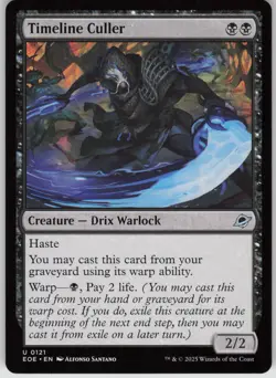 MTG Timeline Culler Normal NM Edge of Eternities Magic 121 - Image 1