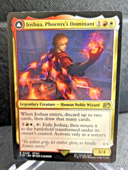 Joshua, Phoenix's Dominant (FIN #229 Rare) FINAL FANTASY Magic the Gathering NM - Image 4