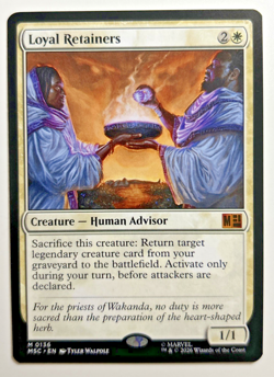 Loyal Retainers (MSC #136 Mythic) MTG Commander: Marvel Super Heroes - Image 2