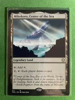 🌊 Mikokoro, Center of the Sea (NM) – DMC 217 MTG Commander Utility Land 🔥 - Image 1