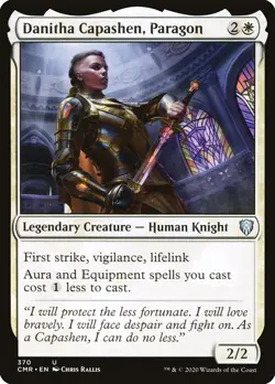 MTG - Danitha Capashen, Paragon - Commander Legends - X1 - (NM) - - Image 1