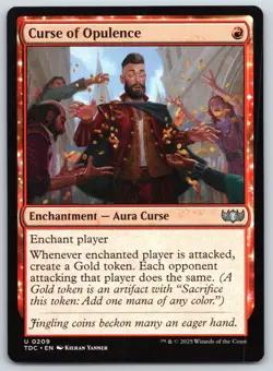 Curse of Opulence - Commander: Tarkir: Dragonstorm - MTG - Near Mint - Image 1