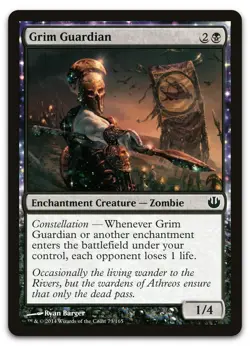Grim Guardian #73 (NM) Journey Into Nyx JOU Magic MTG - Image 1