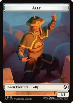 Ally 0006 // Clue 0017 Double Sided Token T Avatar: The Last Airbender 6 // 17 N - Image 1