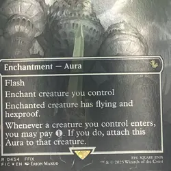 Brilliant Wings (Borderless) #454 Final Fantasy Magic the Gathering MTG FIC - Image 3