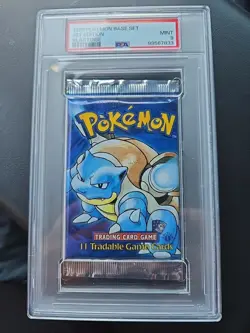 1999 Pokemon 1st EDITION PSA 9 Blastoise Shadowless Base Set Booster Pack 🔥🔥💥 - Image 1