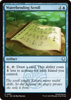 Waterbending Scroll U Avatar: The Last Airbender 81 NM - Image 1