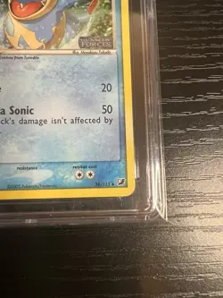 Pokemon Croconaw EX Unseen Forces 38/115 CGC 10 GEM MINT Reverse Holo Stamped - Image 4
