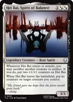 Hei Bai Spirit of Balance U Avatar: The Last Airbender 225 NM - Image 1