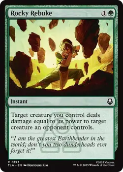 Rocky Rebuke C Avatar: The Last Airbender 193 NM - Image 1
