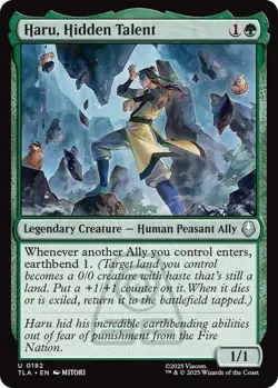 Haru Hidden Talent U Avatar: The Last Airbender 182 NM - Image 1