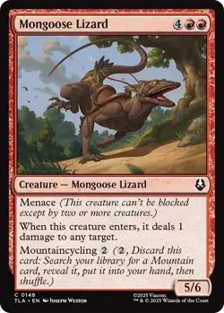 Mongoose Lizard C Avatar: The Last Airbender 148 NM - Image 1