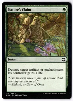 Nature's Claim EMA 178 Magic: The Gathering C NM - Image 1