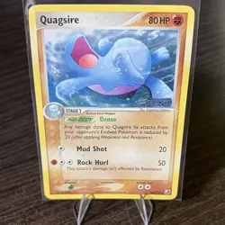 Pokemon TCG “Quagsire” 44/115 EX Unseen Forces Reverse Holo Stamped - Image 1