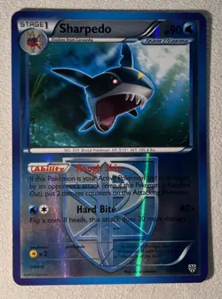 Pokemon Card Sharpedo 33/135 Plasma Storm Rare - Image 1