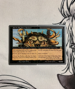 B.F.M. (Big Furry Monster) MTG Unglued BFM 2 card set - Image 1