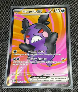 Morpeko Full Art Pitch Black POKEMON CARD - Image 1