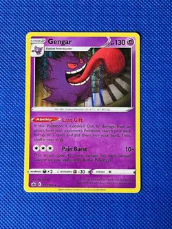 Gengar 057/198 NM Chilling Reign Holo Rare Near Mint Pokemon TCG Set Card - Image 1