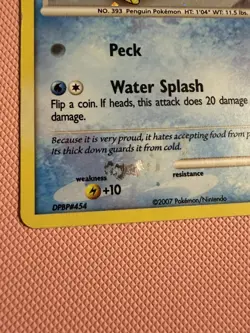 Piplup 093/130 Cosmos Holo Misc Cards & Products ENG - Image 4
