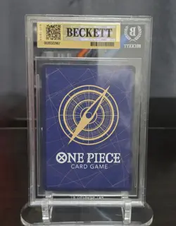 Bandai One Piece Card Game 2026 Monkey D. Luffy Promo P-055 Holo English BGS 10 - Image 2