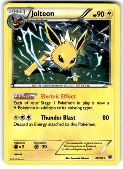 Jolteon - 26/98 (Cosmos Holo) Promo Miscellaneous Cards & Products 026/098 NM - Image 1