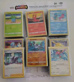 Pokemon Lost Origins Set 320 Cards All C/U/R/Holo R/Reverse Holo Base V And Vmax - Image 1