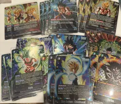 Dragon Ball Fusion World FB-08 Card Lot (53) SR & R & L - Image 1