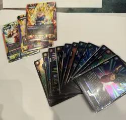 Dragon Ball Fusion World FB-08 Card Lot (53) SR & R & L - Image 3