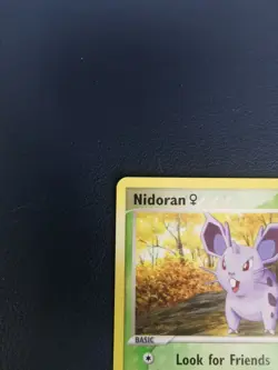 Pokemon Card Nidoran 70/112 EX FireRed & LeafGreen Common - Image 2