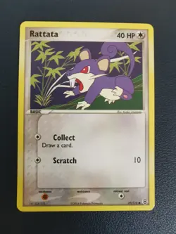 Pokemon Card Rattata 77/112 EX FireRed & LeafGreen Common - Image 1