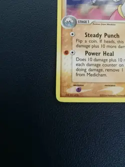 Pokemon Card Medicham 42/101 EX Hidden Legends Uncommon - Image 4