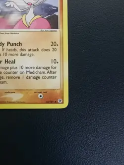 Pokemon Card Medicham 42/101 EX Hidden Legends Uncommon - Image 5