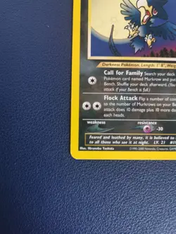 Pokemon Card Murkrow 46/64 Neo Revelation Common WOTC - Image 4
