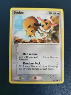 Pokemon Card Doduo 62/112 EX FireRed & LeafGreen Common - Image 1