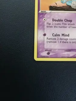 Pokemon Card Meditite 65/101 EX Hidden Legends Common - Image 4