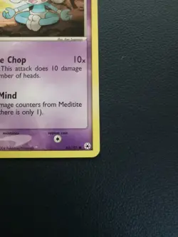 Pokemon Card Meditite 65/101 EX Hidden Legends Common - Image 5