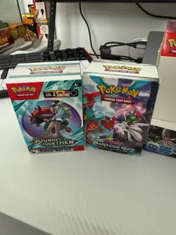 **EMPTY** LOT OF 7 - POKEMON TCG - BOOSTER BOXES - BUILD AND BATTLE**EMPTY!** - Image 2