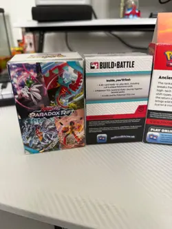 **EMPTY** LOT OF 7 - POKEMON TCG - BOOSTER BOXES - BUILD AND BATTLE**EMPTY!** - Image 5