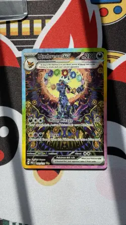Umbreon ex 161/131 SIR SV: Prismatic Evolutions - Pokemon Card - LP (Check Desc) - Image 1