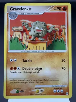 Graveler 37/99 - Platinum Arceus Pokemon Card NM - Image 1