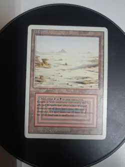 Badlands Magic Card Revised Dual Land MTG LP 100% Authentic - Image 1