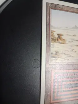 Badlands Magic Card Revised Dual Land MTG LP 100% Authentic - Image 4