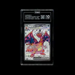 Charizard ex 056 SV: Scarlet & Violet Promo Cards TAG 10 - Image 1